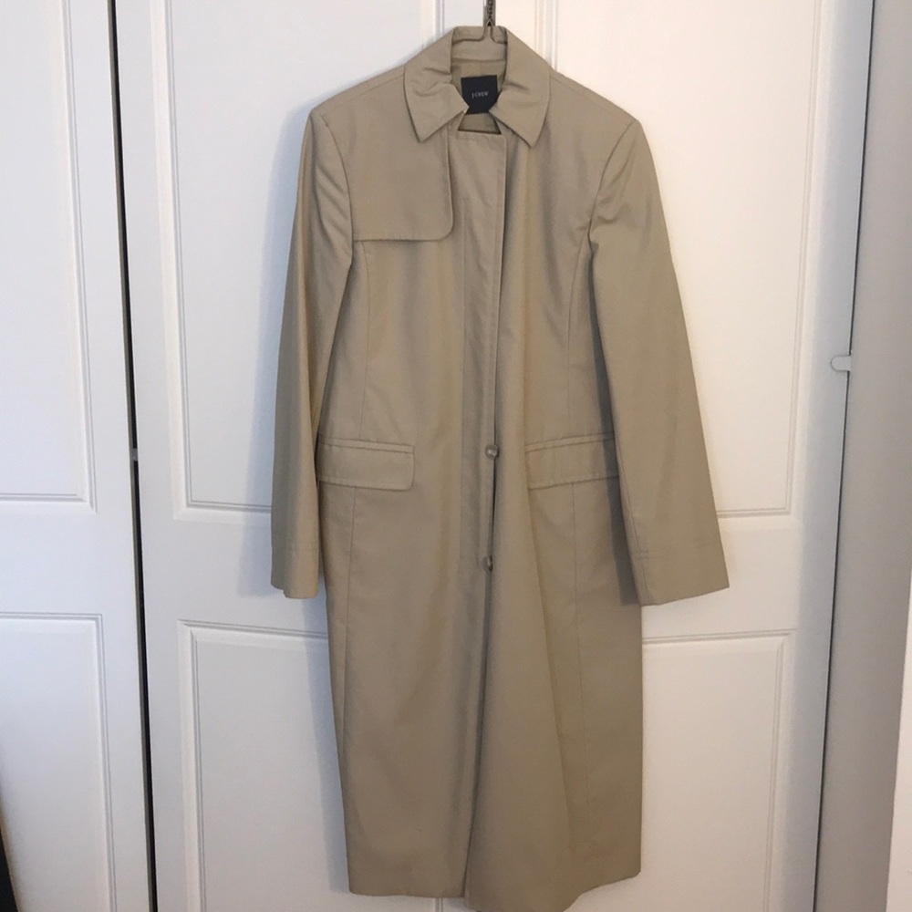 J. Crew khaki trench